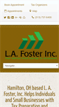 Mobile Screenshot of lafosterinc.com